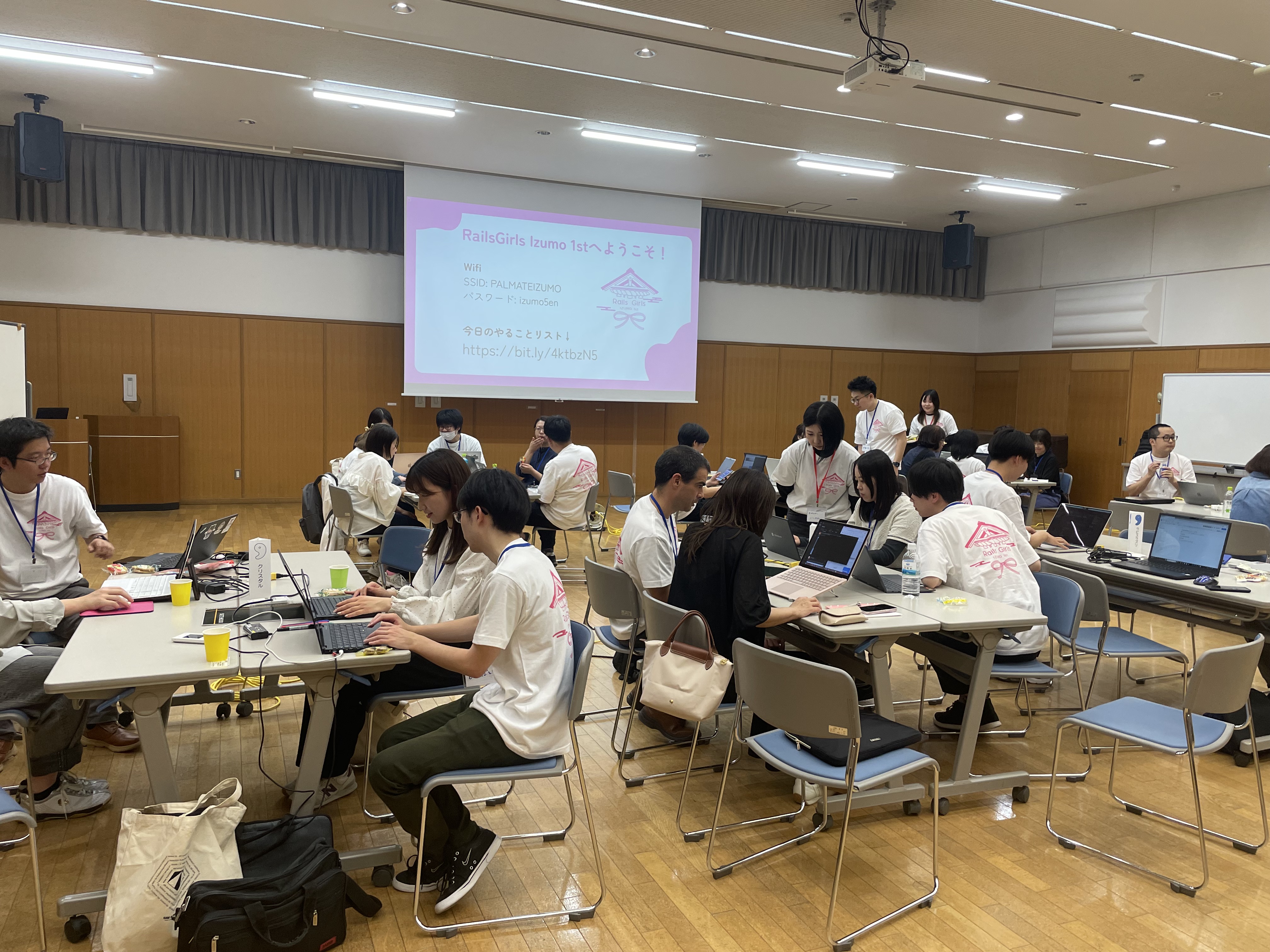 レジストレーションの様子