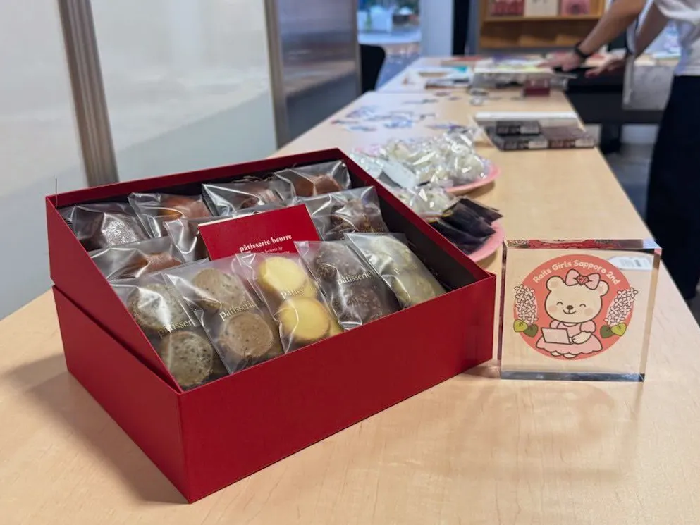 omegaさんからの差し入れのお菓子