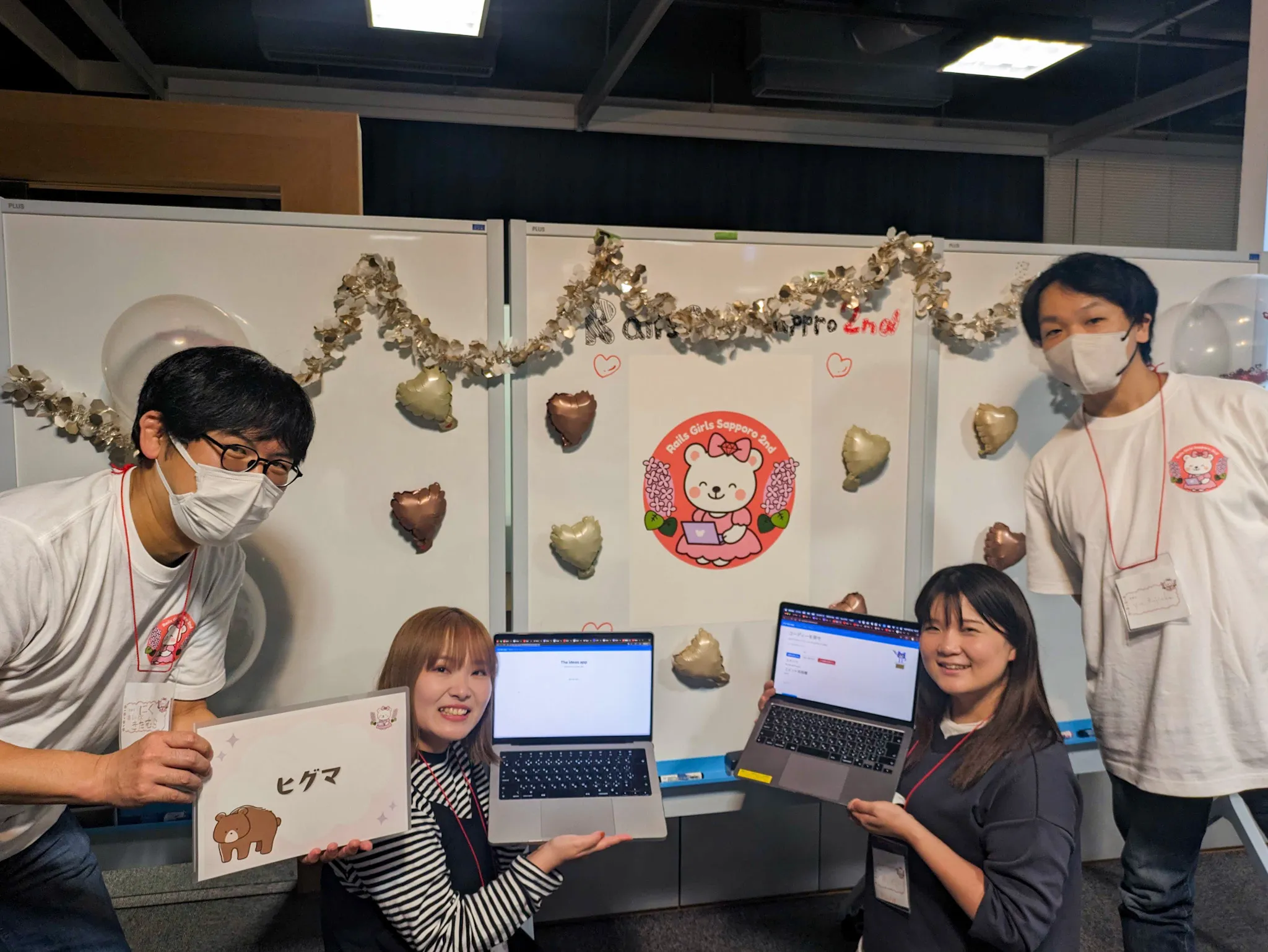 ヒグマチームデプロイ完了！