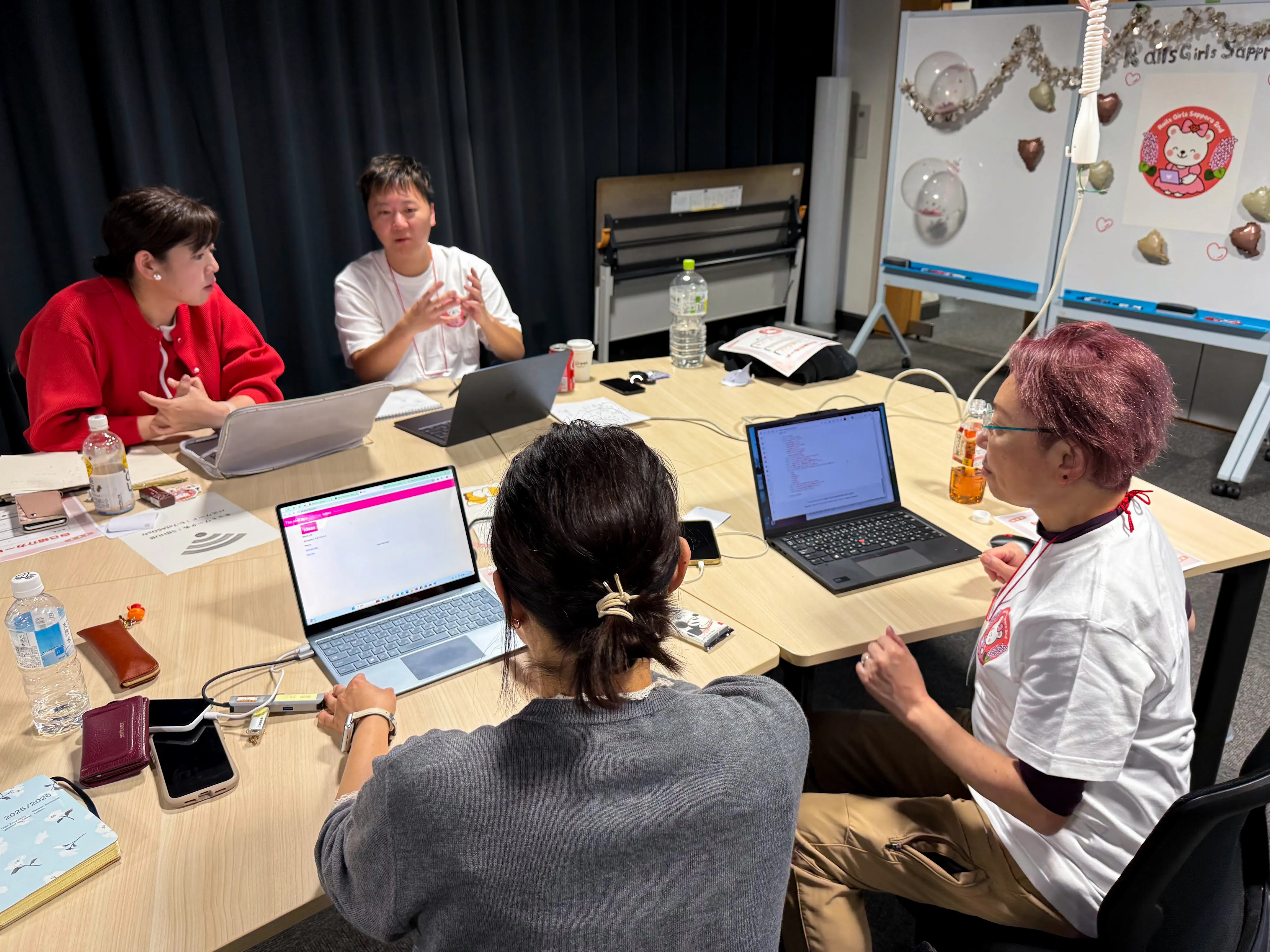 キタキツネグループの様子