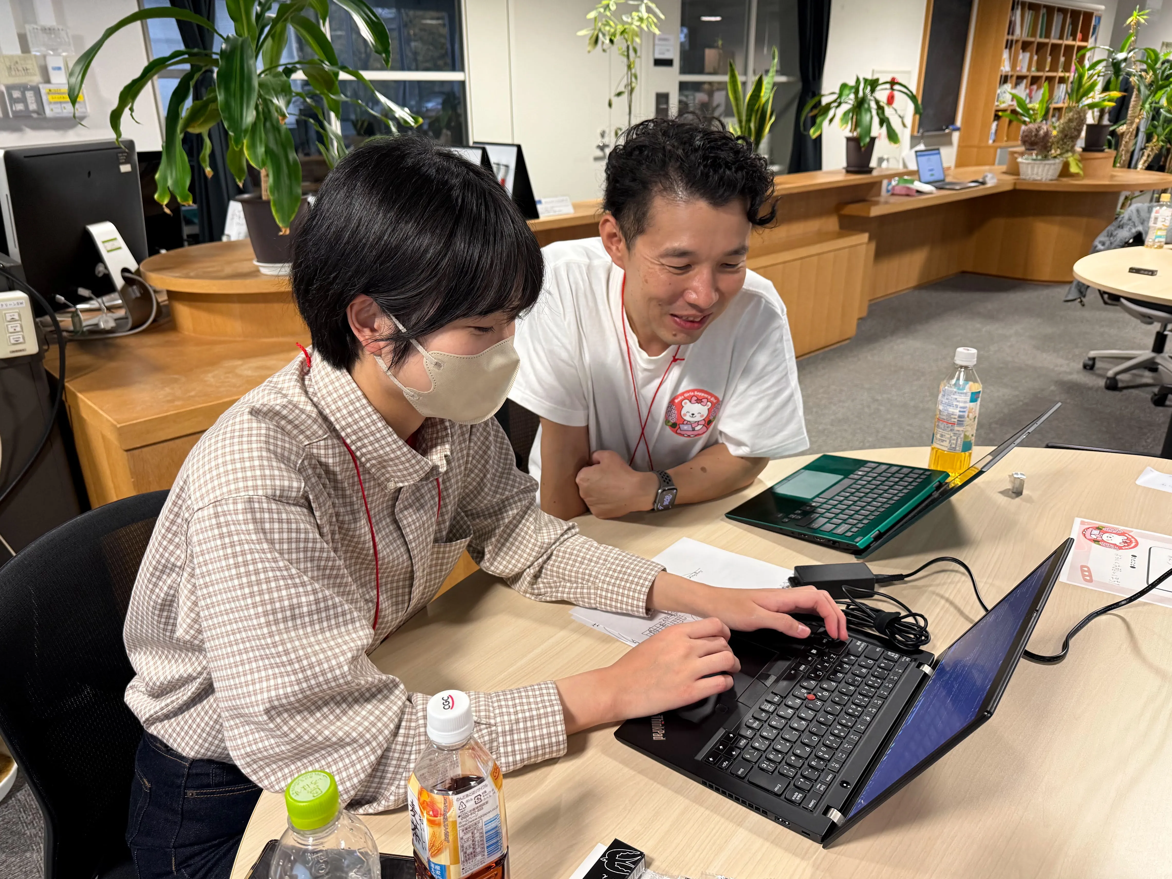 エゾリスチームの様子